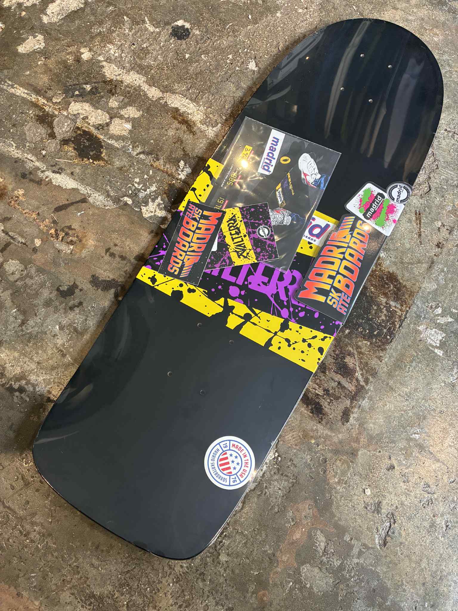 Planche Madrid 40e Anniv Retour Vers le Futur 9.5"