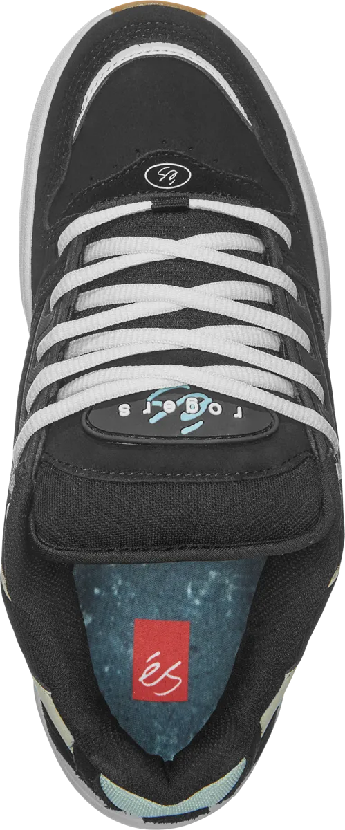 ES TJ Rogers Black Blue White Chaussures Skate