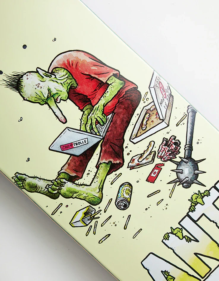 DECK TROLLS DAAN 8.5 X 31.85 - 14.25