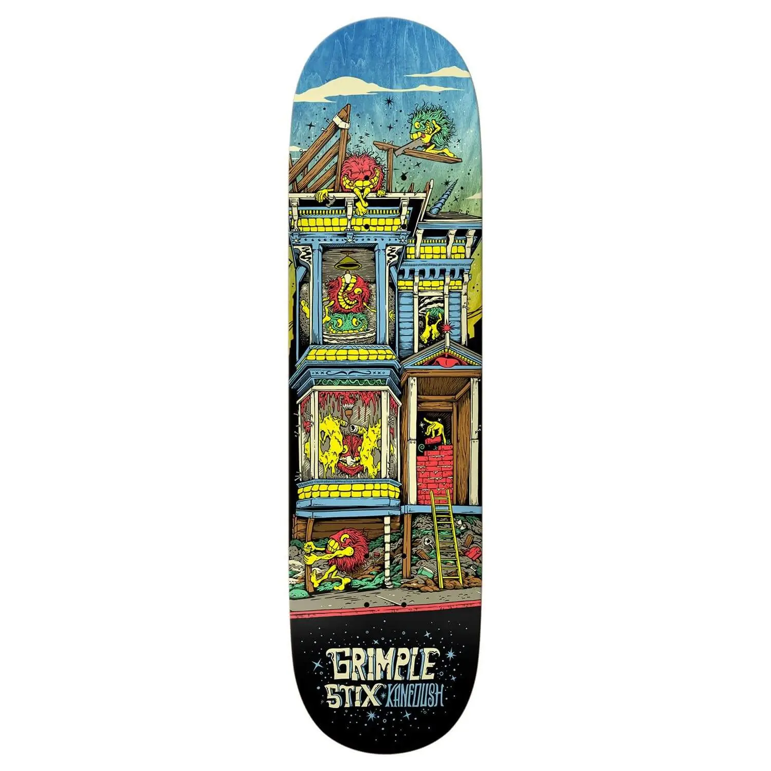 Antihero Deck Grimple Victorians Kanfoush 8.75 x 32