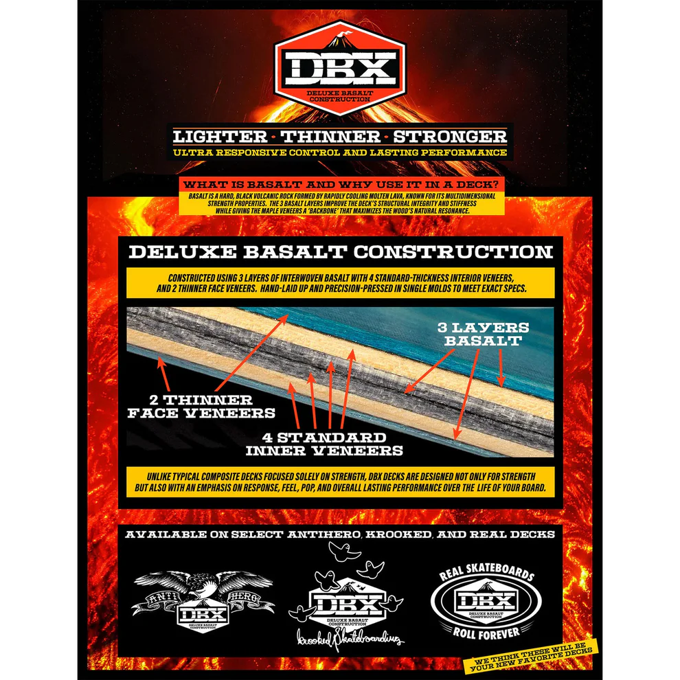 DECK GRANT DBX ONE OFF 8.38 X 32.25 - 14.5