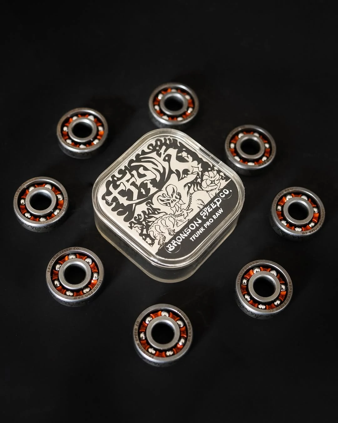 BRONSON SPEED CO ROULEMENTS (JEU DE 8) RAW PRO TFUNK