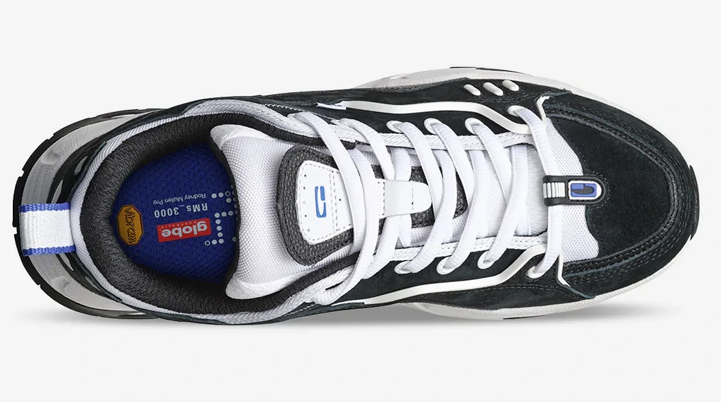 Globe CT-4000 Black/White – Chaussures skate style & confort