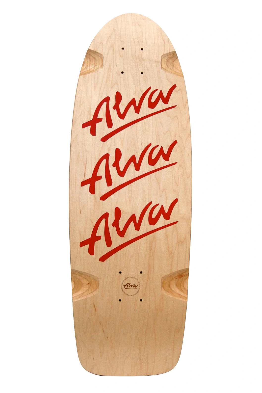 Deck Alva 1979 Tri-Logo Rouge Re-Issue â Old School Vibes