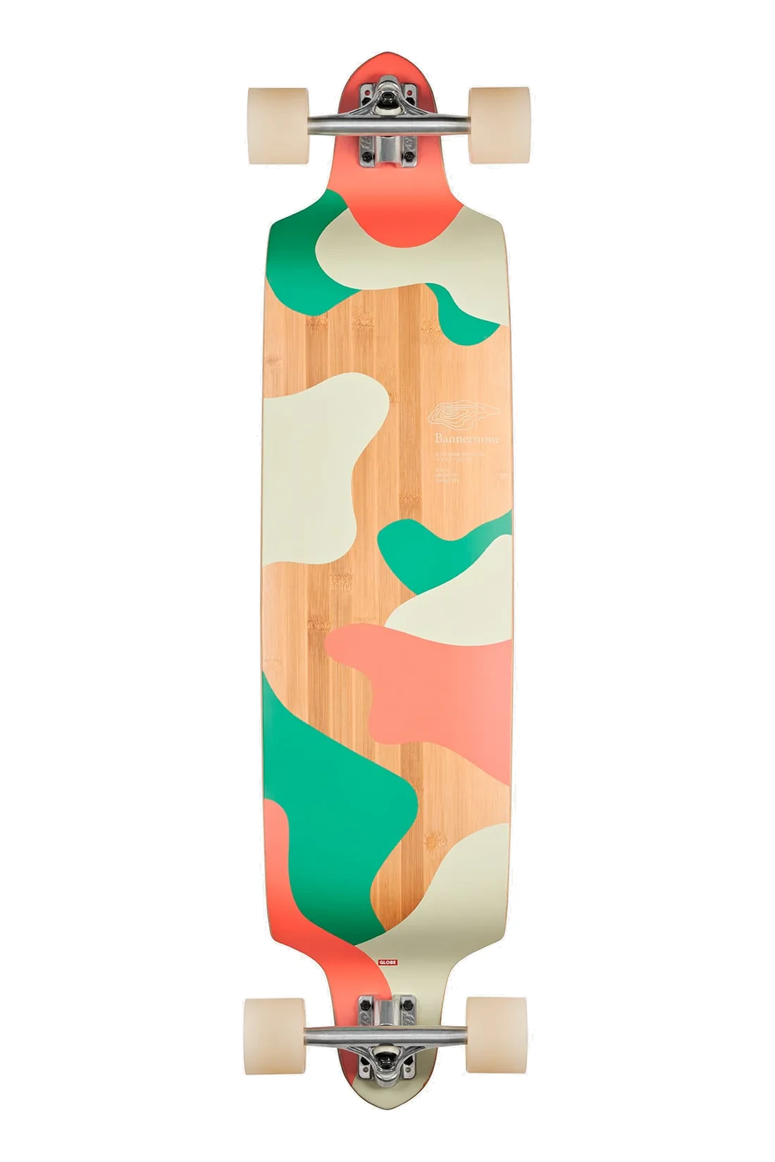 GLOBE Bannerstone Bamboo Taiga 41.5" - Longboard confort