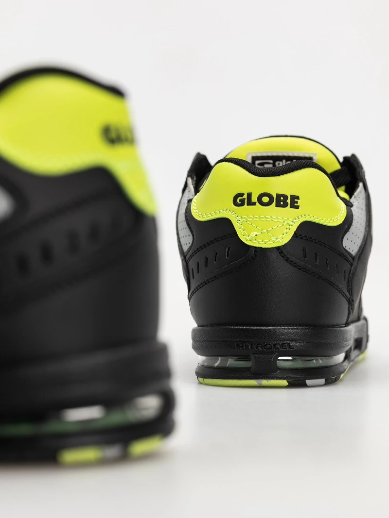 GLOBE Sabre Black/Lime – Sneakers robustes & stylées