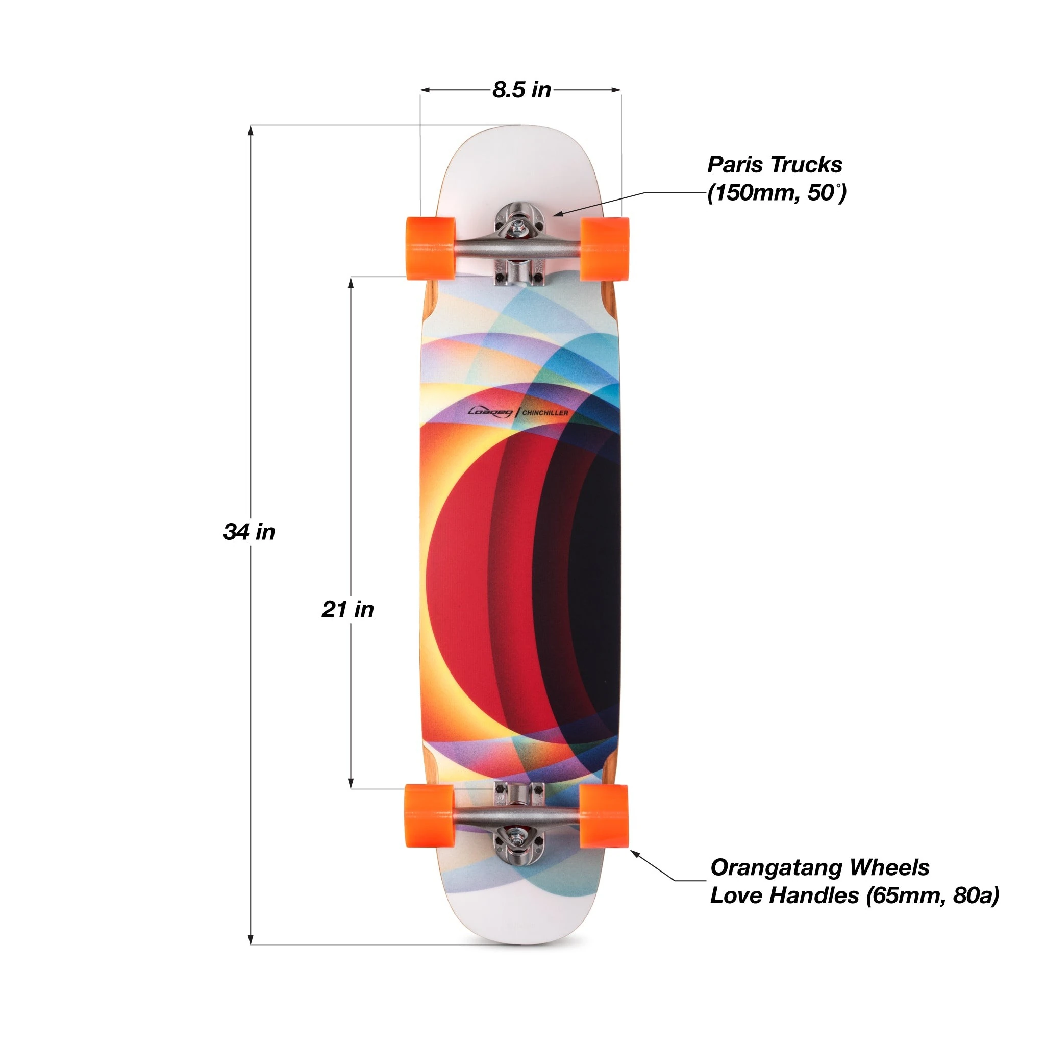 Loaded Chinchiller Longboard Complet