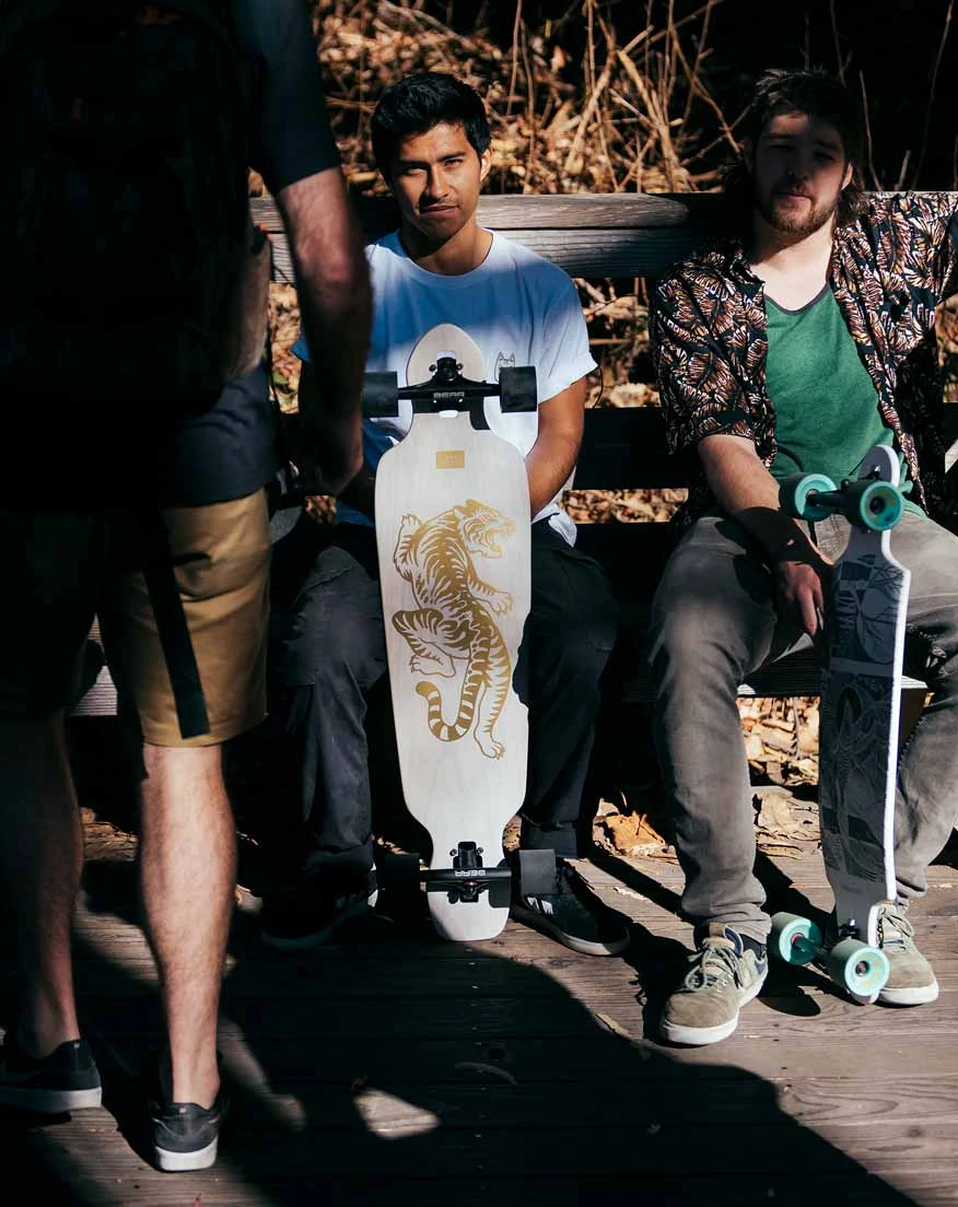 Longboard Landyachtz Battle Axe Bengal – Smooth & Stylé