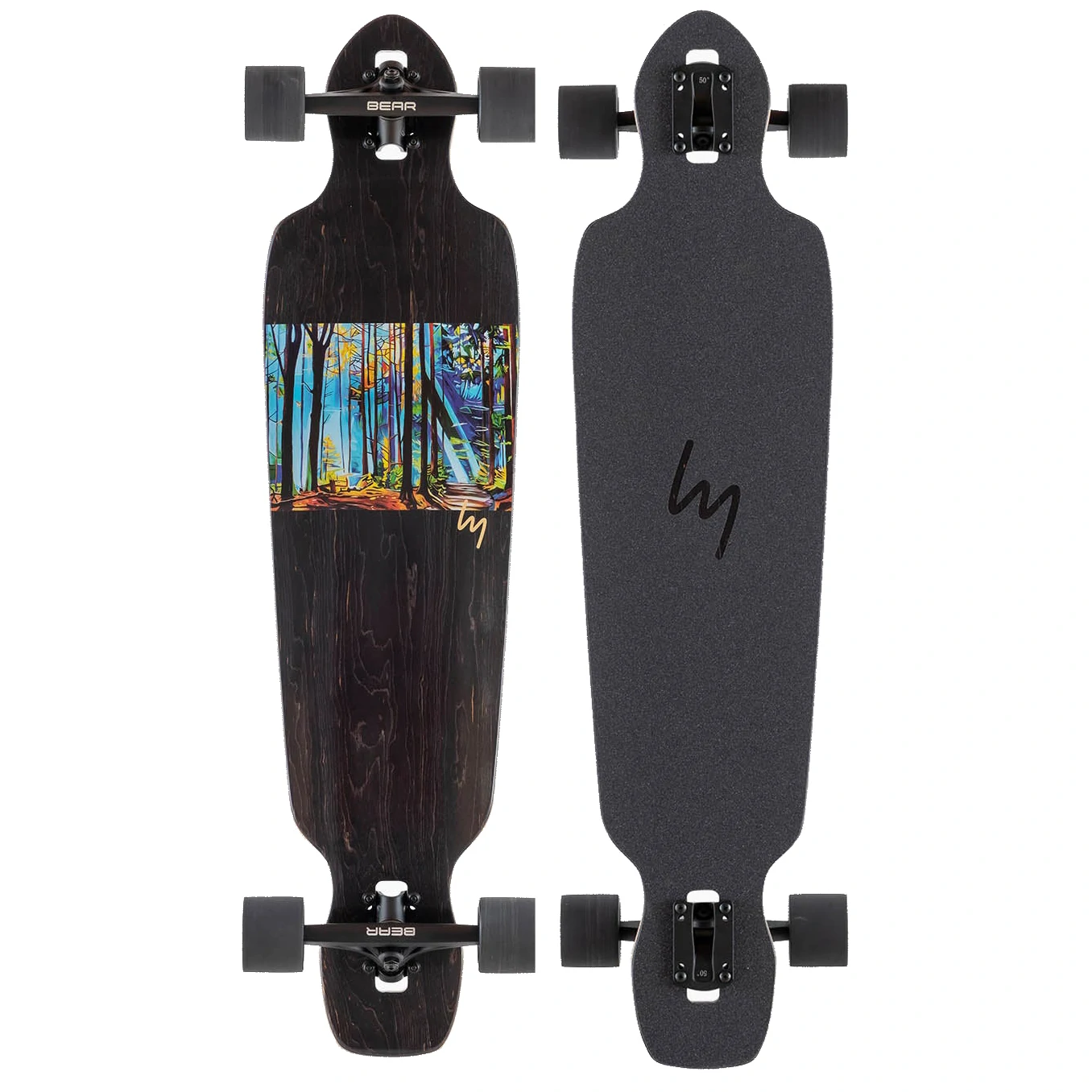Longboard Landyachtz Battle Axe Forrest 38 – Ride Nature