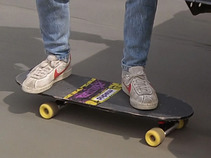 MADRID X RETOUR VERS LE FUTUR SKATEBOARD VALTERRA