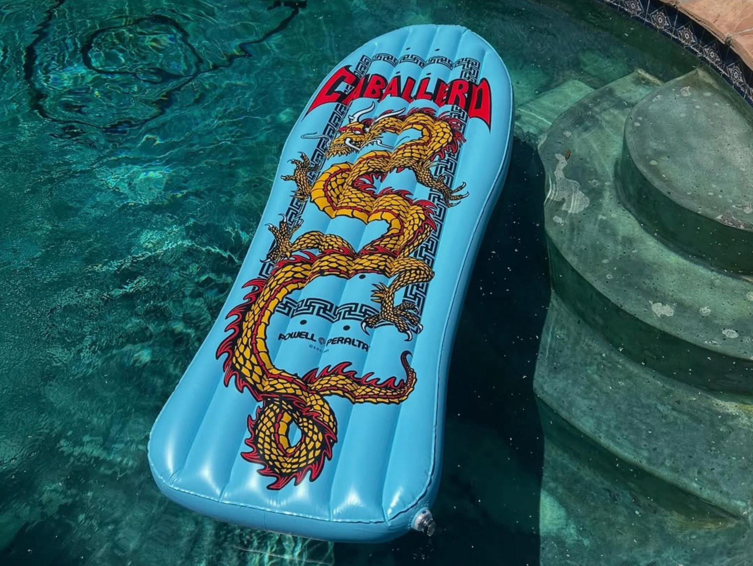 RAFT CHINESE DRAGON BLUE