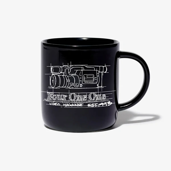 Mug 411 VX Black – Style épuré et robuste pour tes pauses