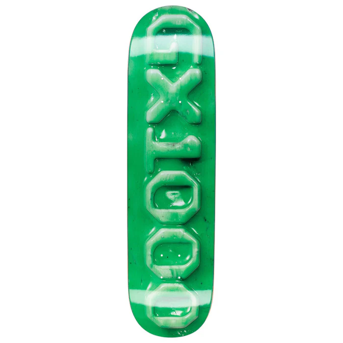 GX1000 OG Logo Ceramic Green 8.125" — Plateau | N4 Skateshop