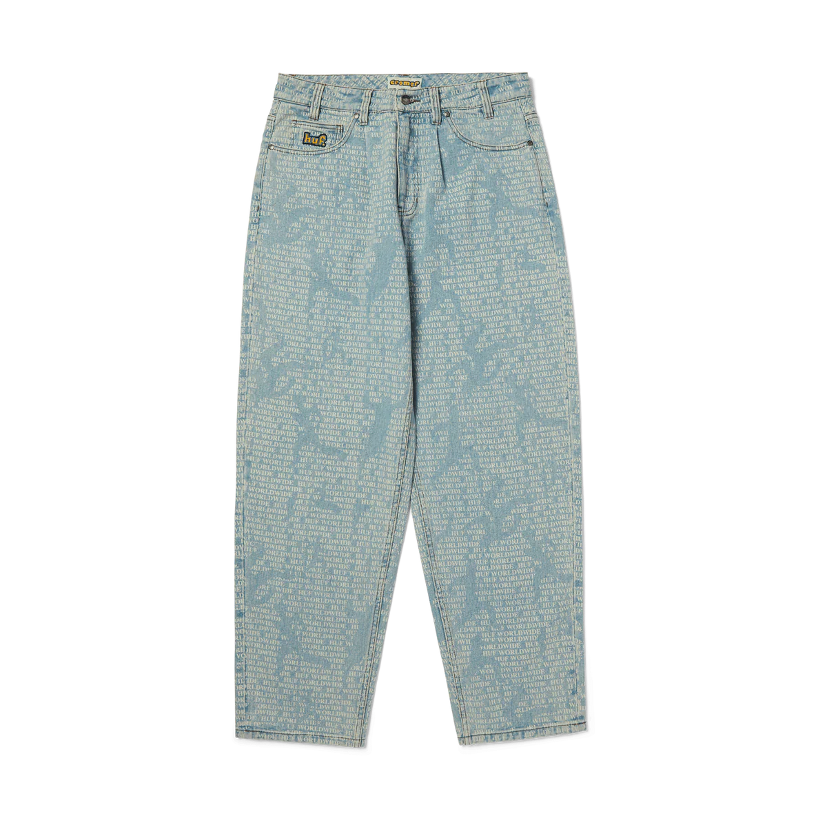 HUF Pant Cromer Ceremony Blue – Pantalon urbain et confortable