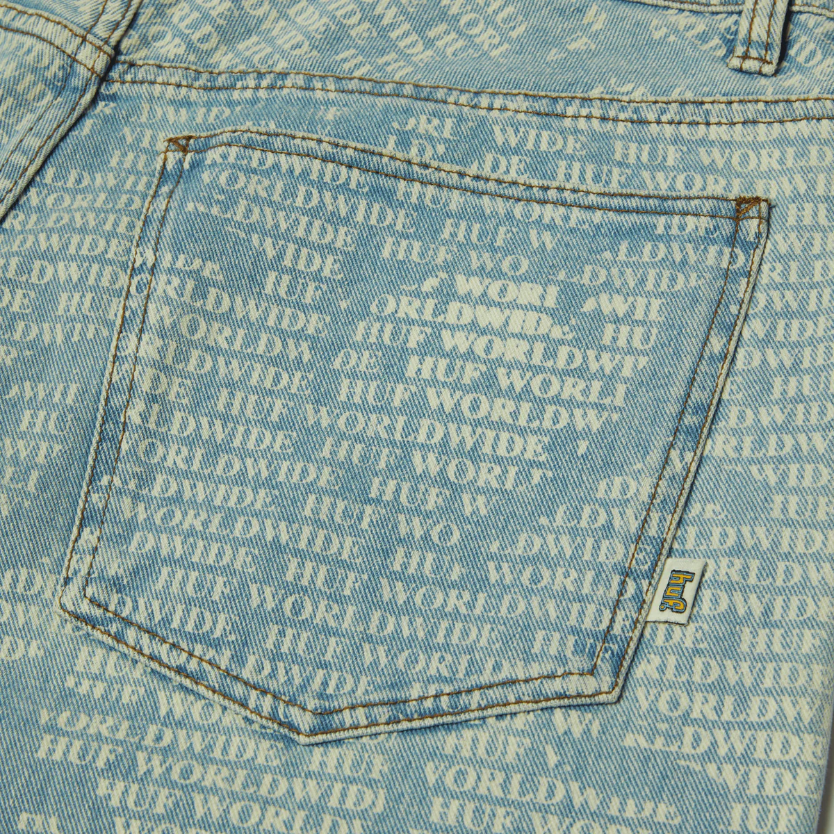 HUF Pant Cromer Ceremony Blue – Pantalon urbain et confortable