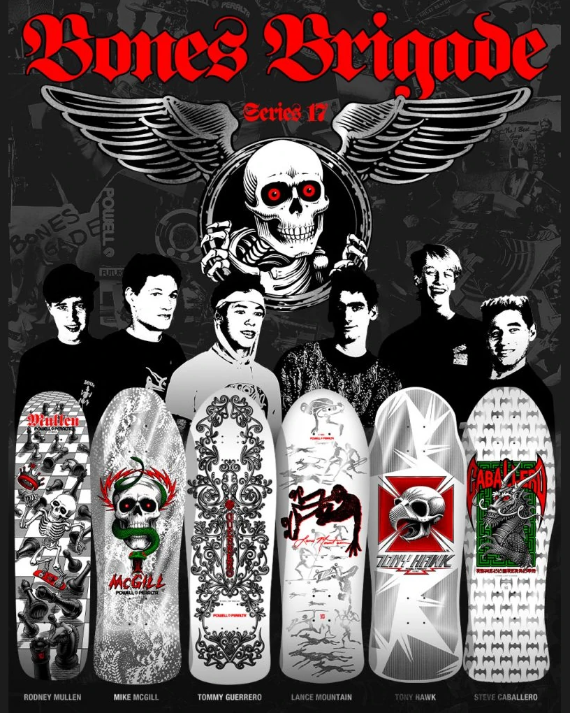 Deck Powell BB17 Steve Caballero 9.95 White – Éd. Limitée | N4