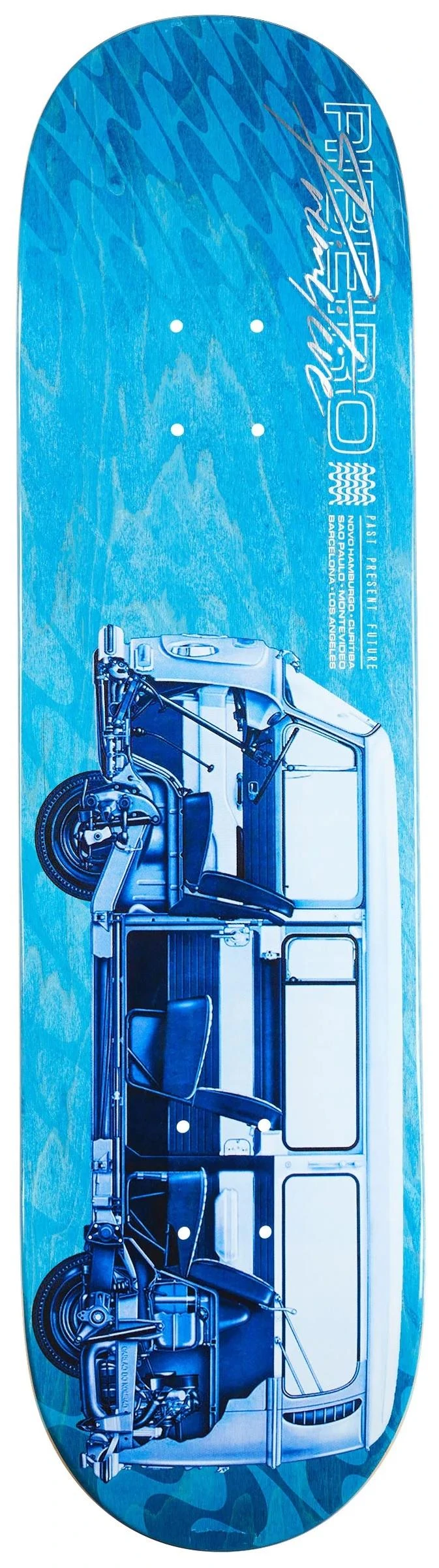 DECK CARLOS JOURNEY BLUE 8.125
