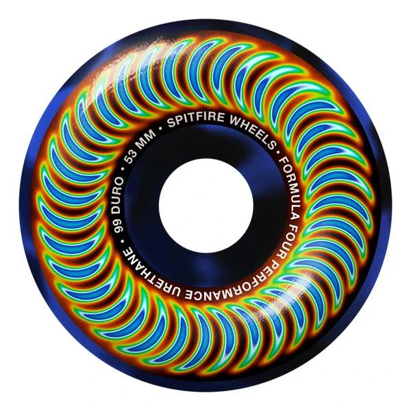 Roues SPITFIRE F4 53mm 99D Radioactive CLSC Swirl