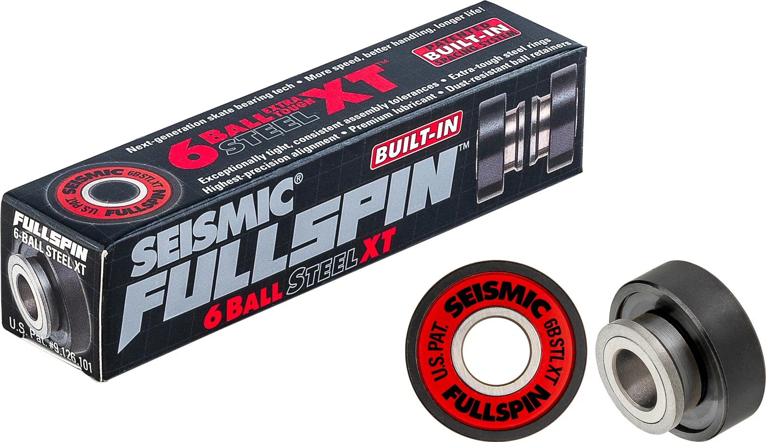 Seismic 6-Ball Steel XT Built-In – Puissance et précision