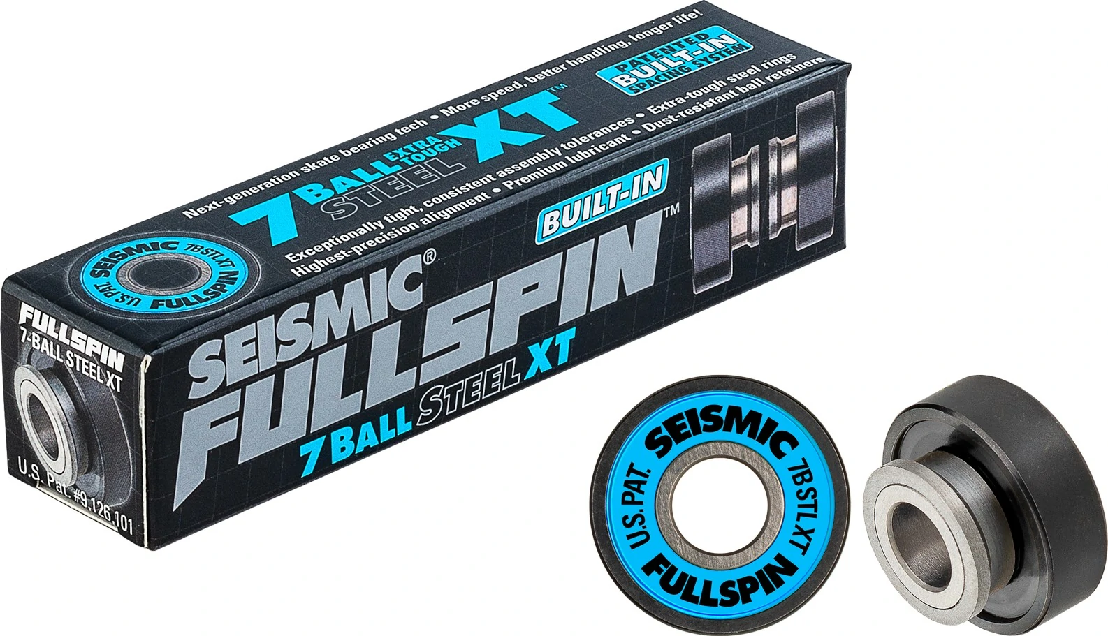 Roulements Seismic Fullspin 7-Ball Steel XT Built-In