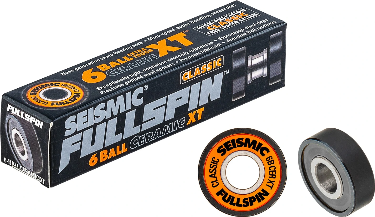 Seismic Fullspin Ceramic XT 6-Ball – Vitesse & Longévité
