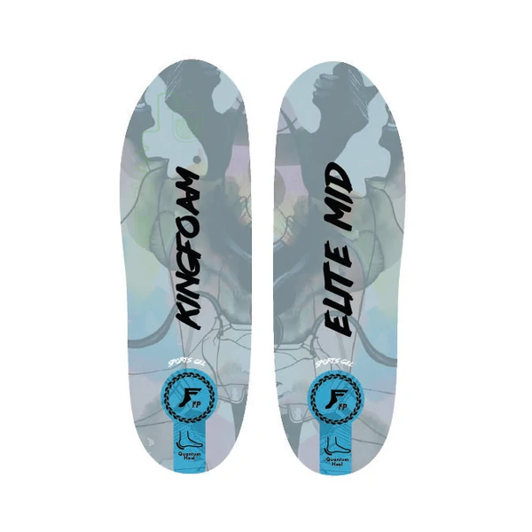 FOOTPRINT – Kingfoam Elite Sport Quantum Heel Mid Grey semelles