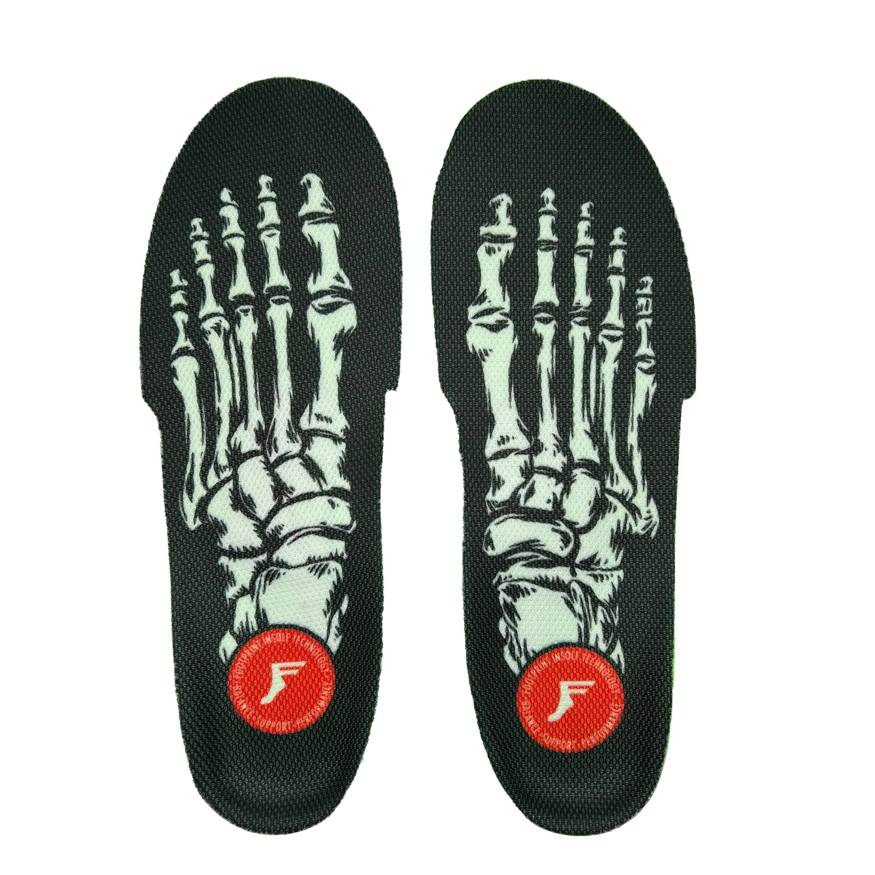 FOOTPRINT – Kingfoam Orthotic FluidX Skeleton Black semelles