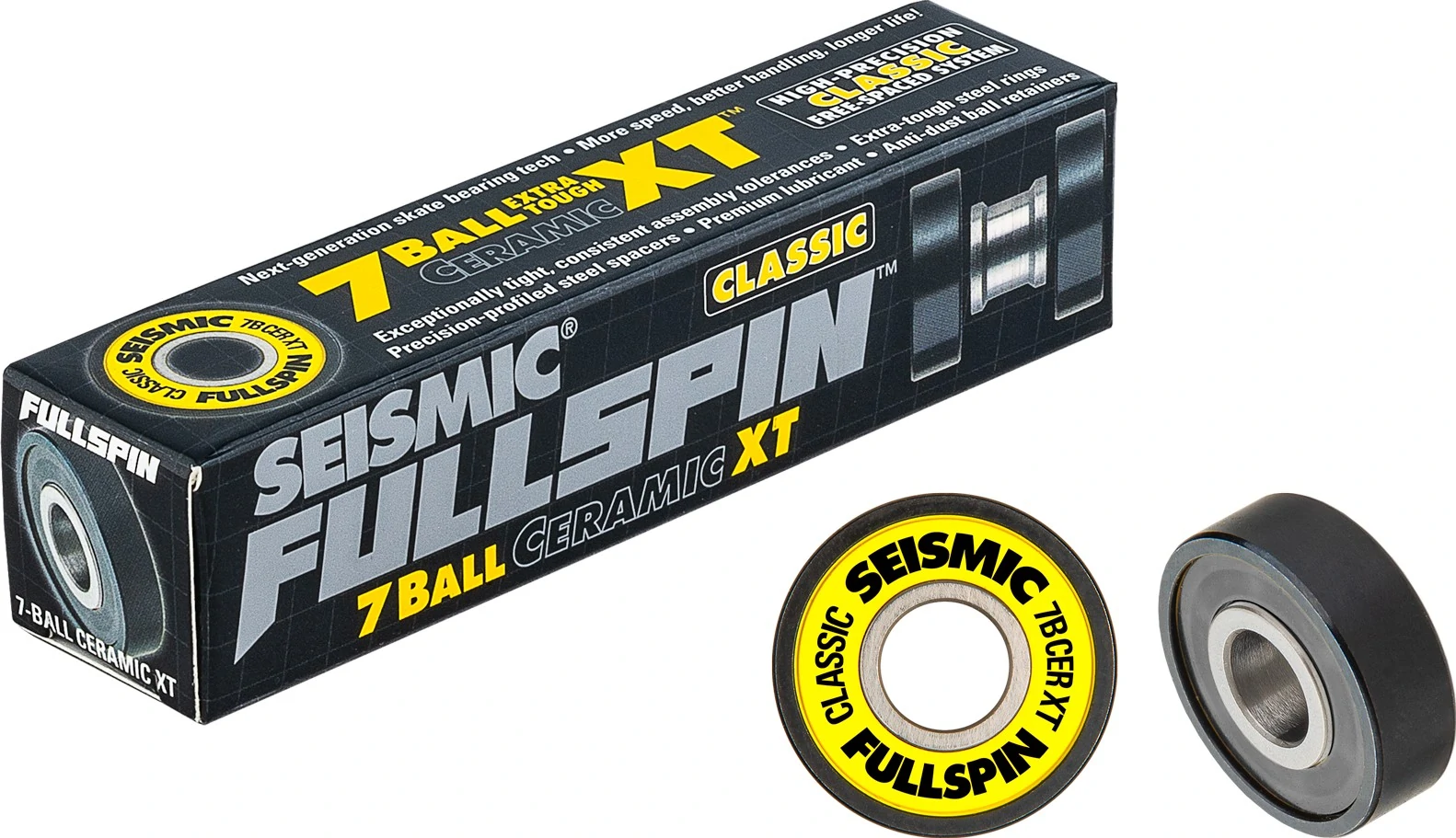 Roulements Seismic Fullspin Ceramic XT – Ultra fluidité