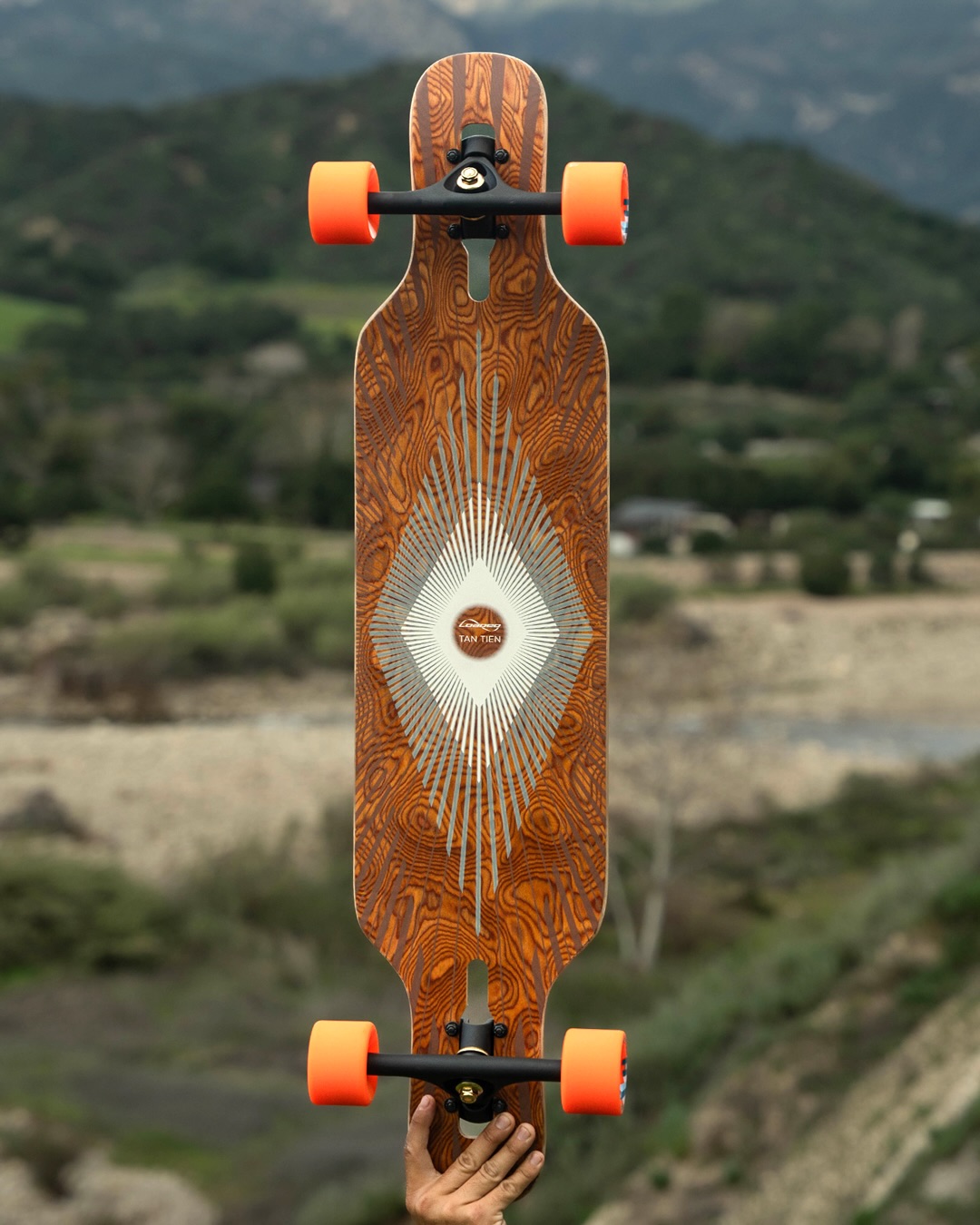 Longboard Loaded Tan Tien Prism 39" Drop Through Complet | N4