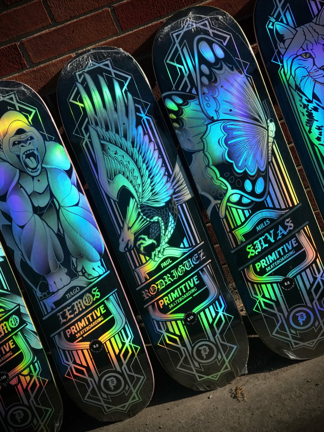 Primitive Spectra Foil Mota Lynx 8.25" — Plateau | N4 Skateshop