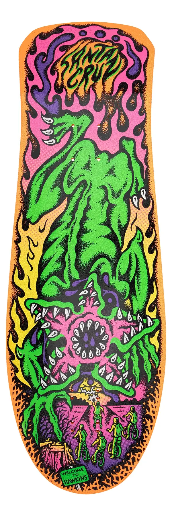 Deck Skateboard SANTA CRUZ x STRANGER THINGS SALBA DEMOGORGON 10.3 X 31.1