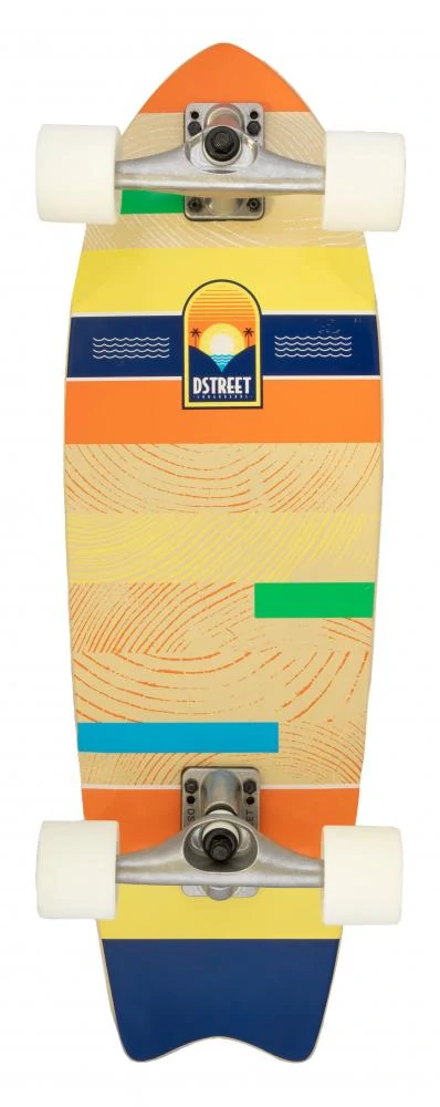 Surfskate D-STREET Coda 29" – Compact, fun et maniable