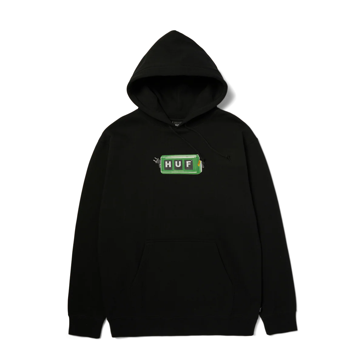 HUF Hoody Countdown Black – Sweat capuche graphique