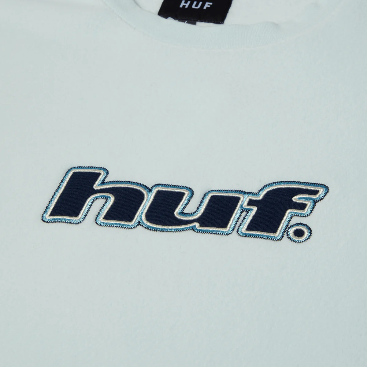 HUF Fleece H Dot Polar Sky – Sweat polaire léger