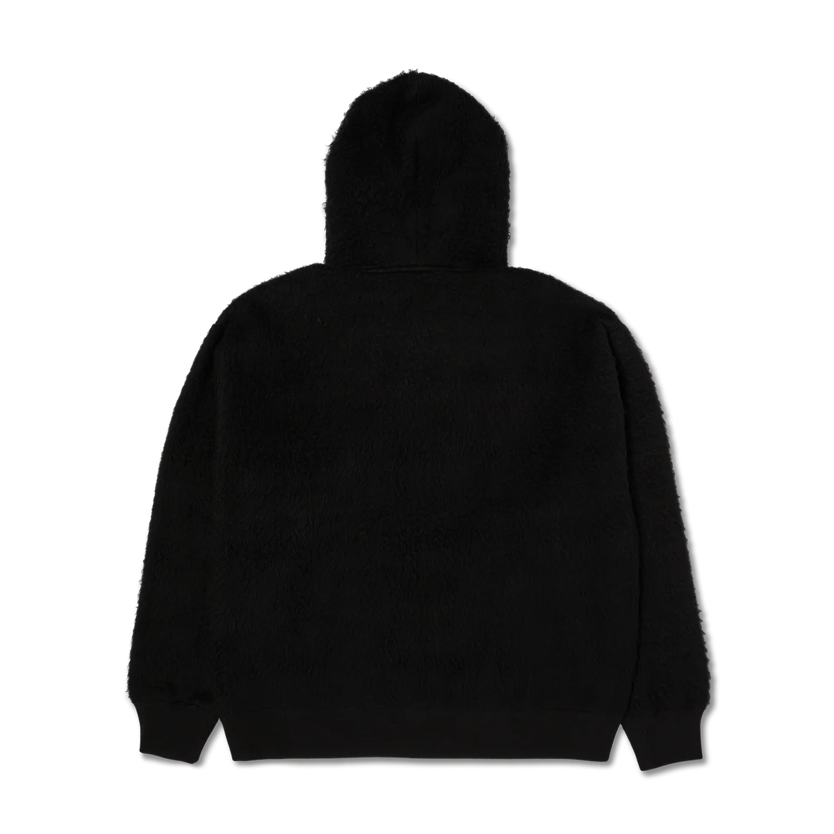 HUF Hoody Corso Heavyweight Zip Black – Sweat zippé épais