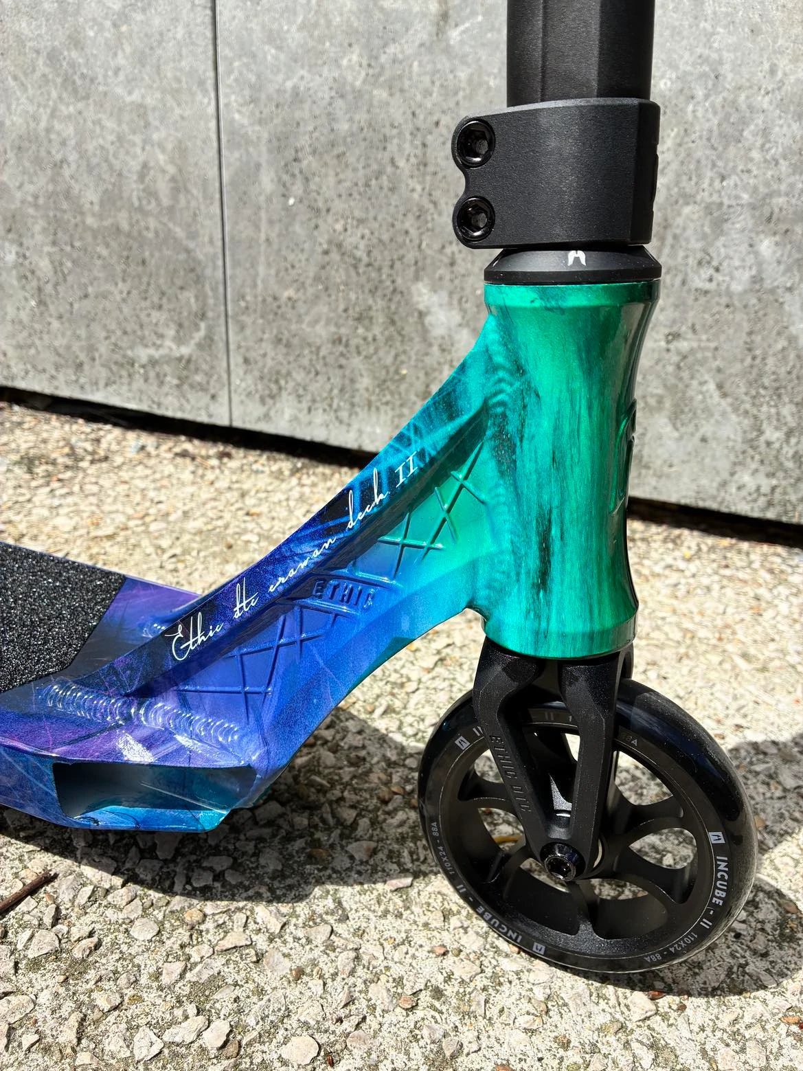 ETHIC ERAWAN V2 Bleu Iridium – Trottinette freestyle park