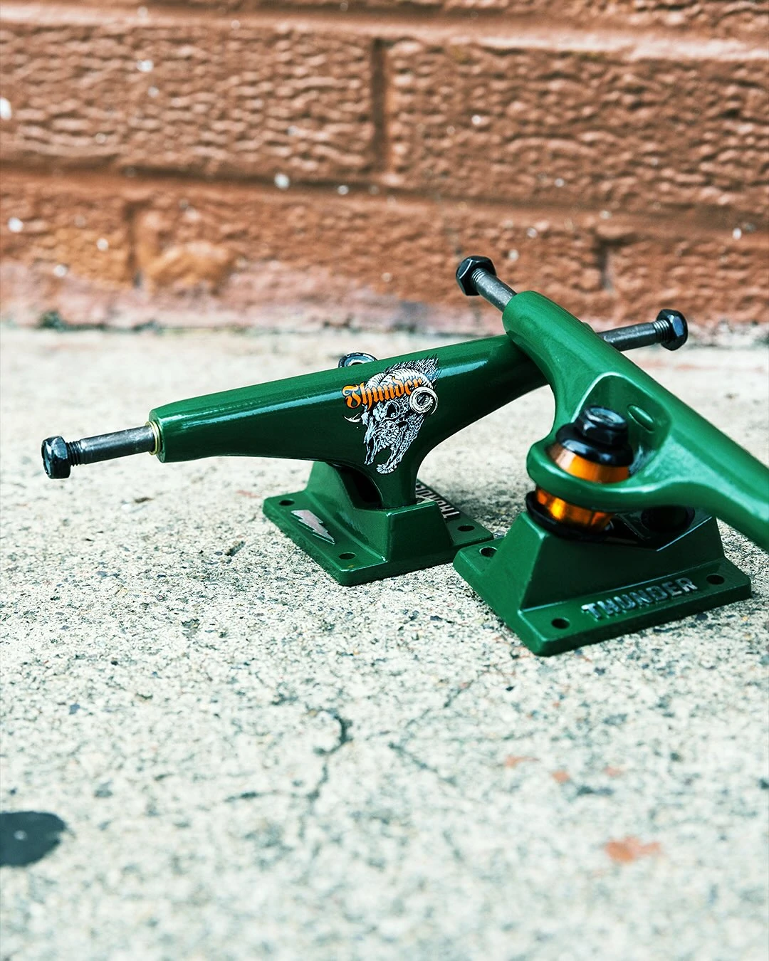 TRUCK TEAM HOLLOW 149 SCREAMING SHADOWHORN GREEN