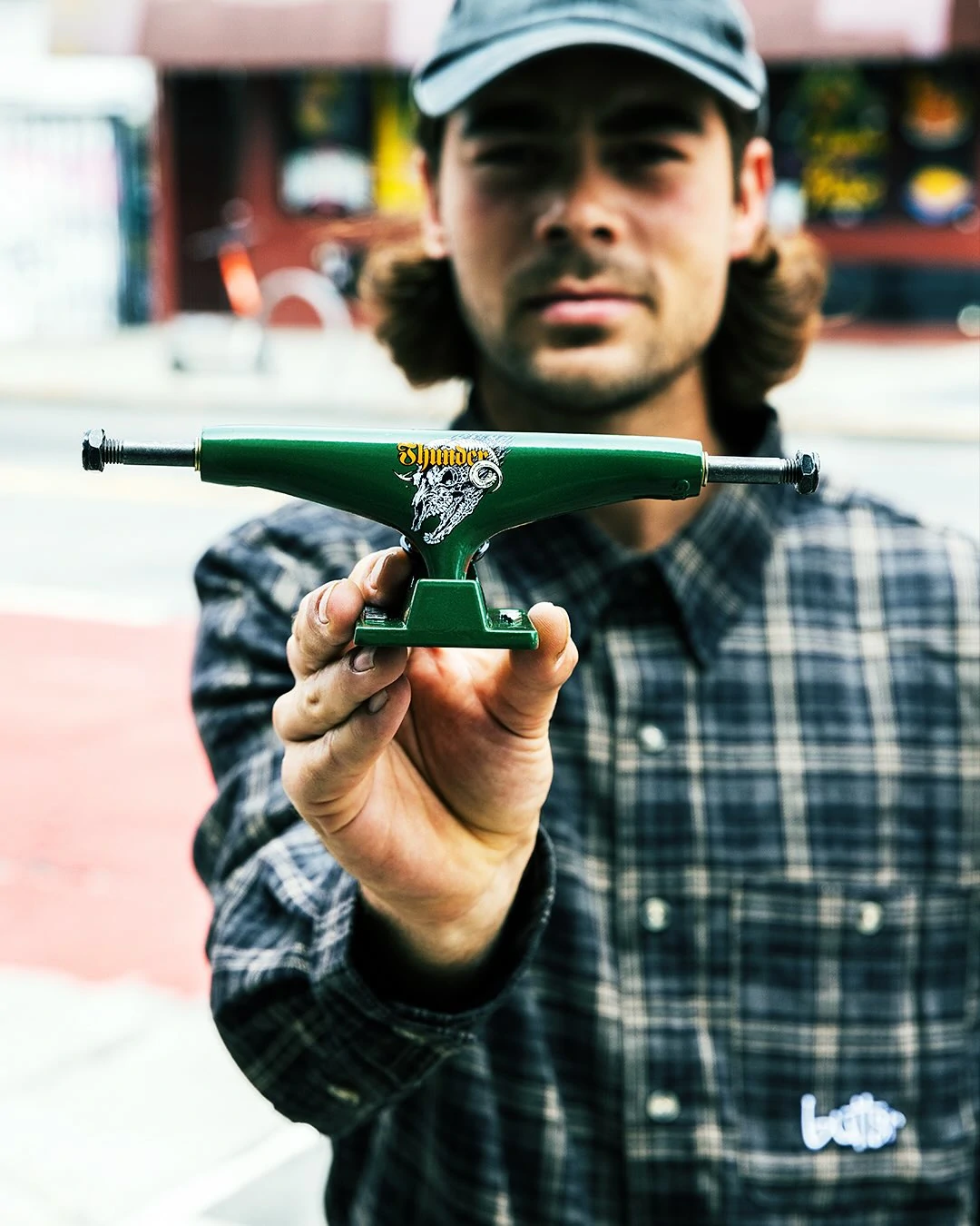 TRUCK TEAM HOLLOW 149 SCREAMING SHADOWHORN GREEN