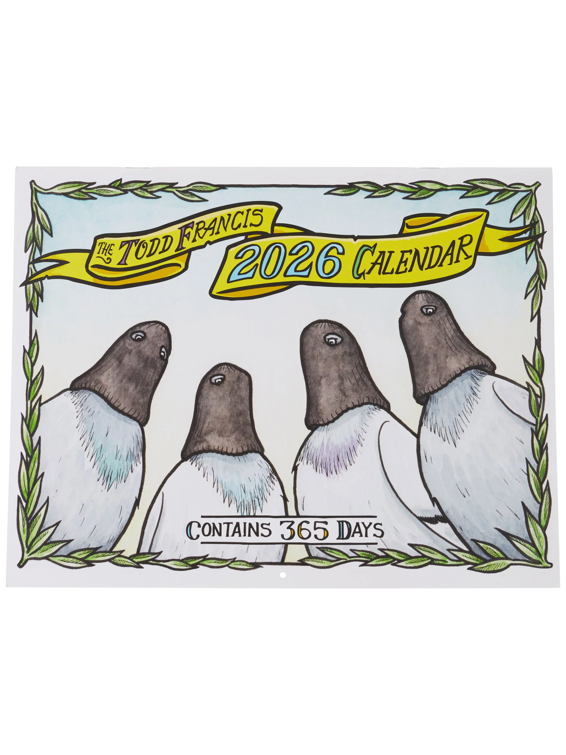 ANTIHERO – Calendrier Francis 2026 illustré et décalé