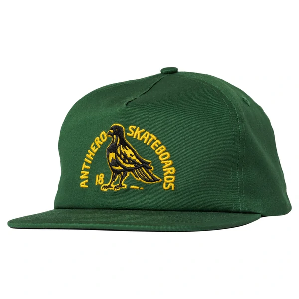 ANTIHERO Cap Clubhouse Green Gold