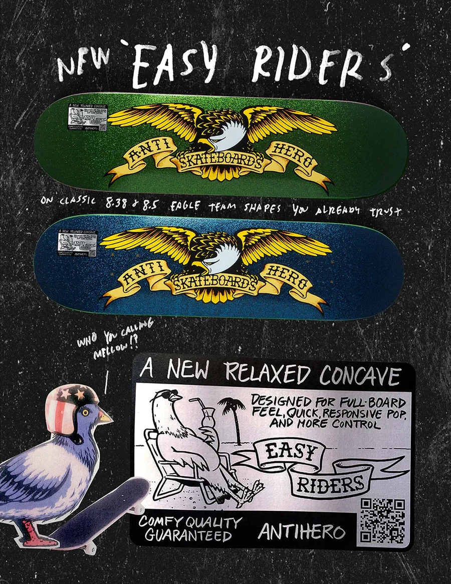 DECK CLASSIC EAGLE 8.5 X 31.85 - 14.25 EASY RIDER