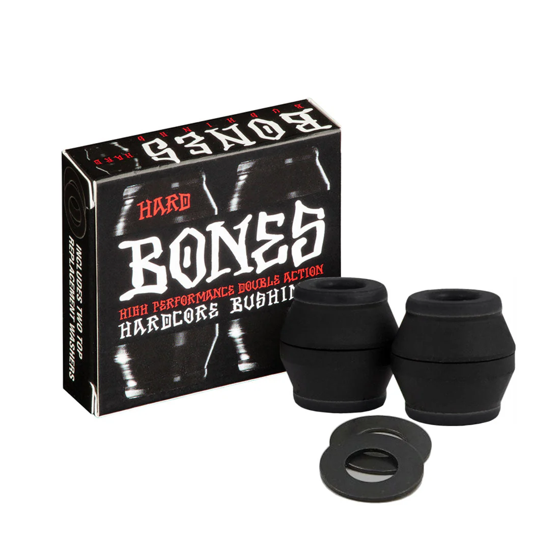 Bushings Bones Hard Black – Stabilité et réactivité