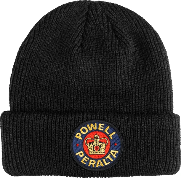 POWELL PERALTA Beanie Supreme Black – Bonnet Skate Premium
