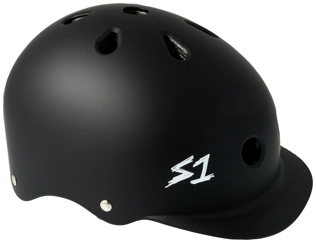 S-One Lifer Brim – Casque noir sécurisé et stylé