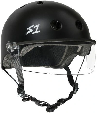 S-One Lifer Visière – Casque Matte Black sécurisé