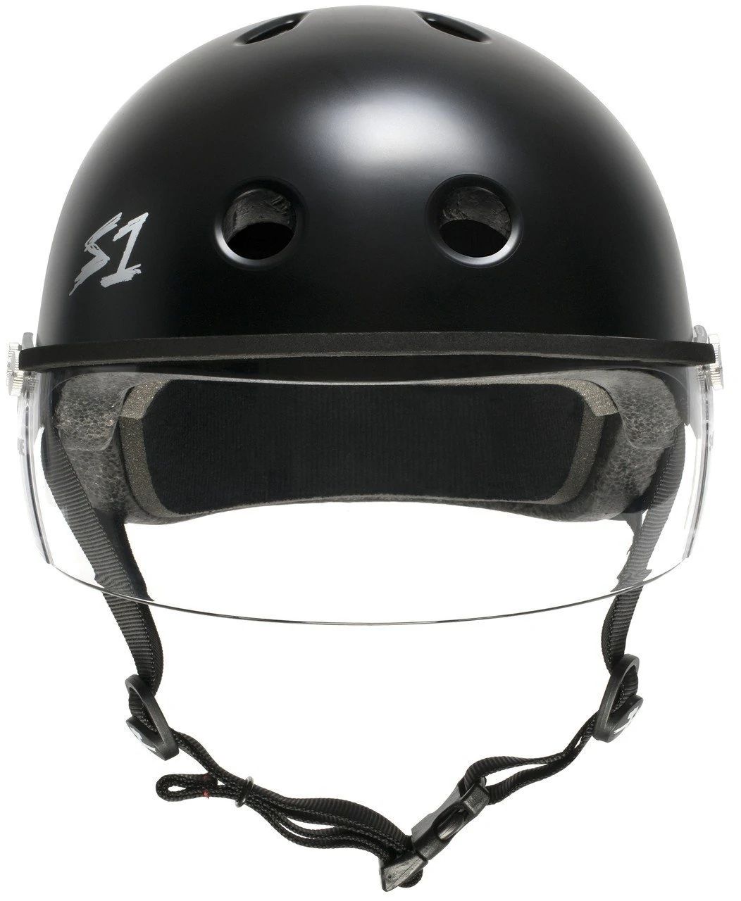 S-One Lifer Visière – Casque Matte Black sécurisé