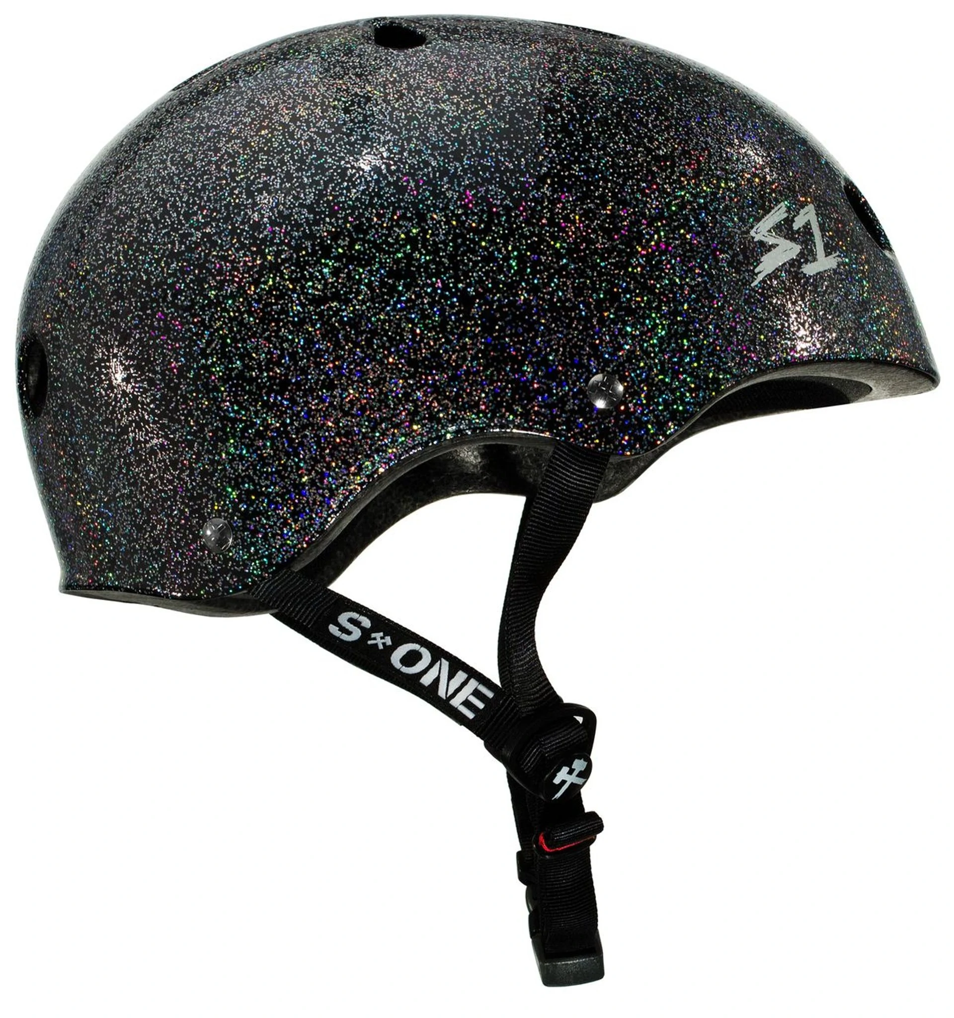Casque S1 V2 Lifer Glitter Black – CPSC/ASTM Certifié