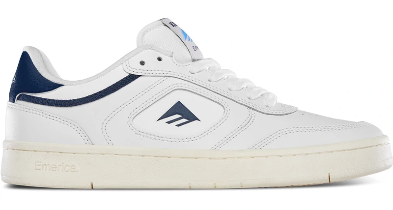 EMERICA KSL III White – Skate rétro et confort