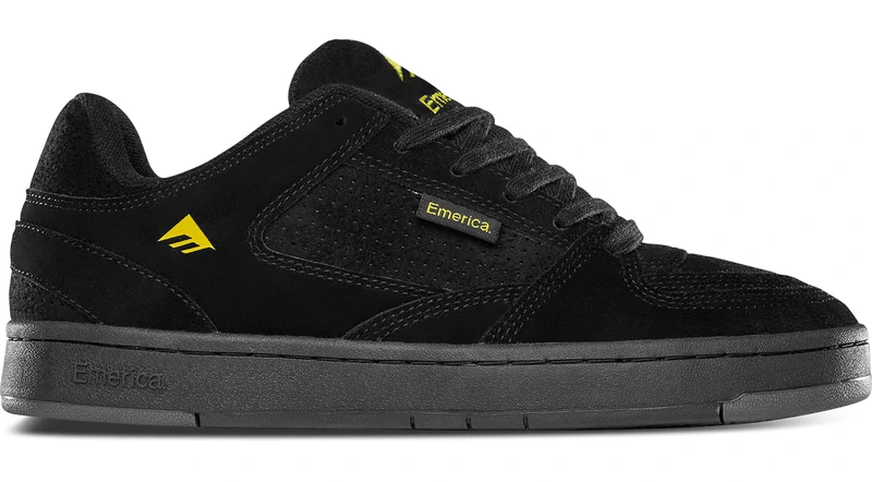 EMERICA MUTE Black Yellow – Skate & Style