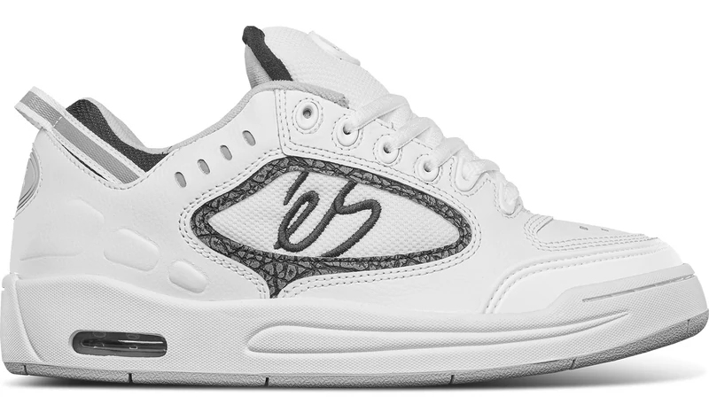ES Creager White Grey Black – Skate rétro
